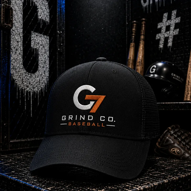 Grind Co. Snapback Trucker Cap with G7 logo